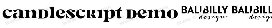 Candlescript Demo字体转换